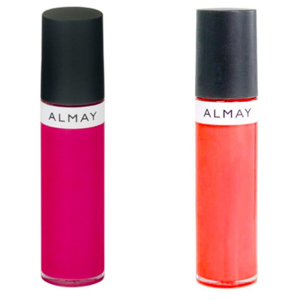 NEW! ALMAY Lip Gloss Set 900 Apricot  500 Pink